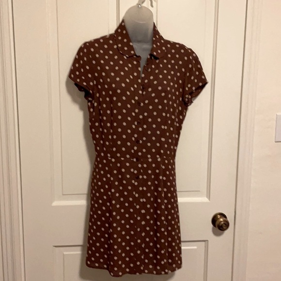 COPY - Reformation Cute Polkadot Short Summer Dress - Picture 1 of 7